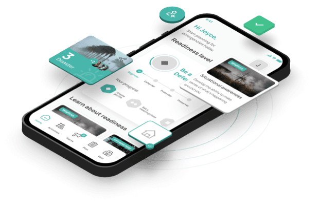 The Perci app on a phone